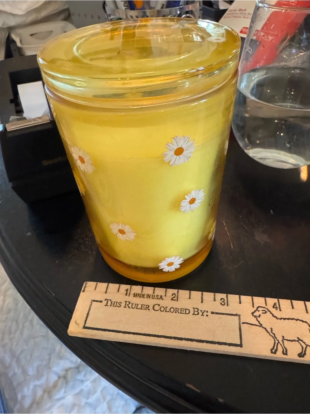 DW Home Daisy & Chamomile Scented Candle - Yellow Francesca